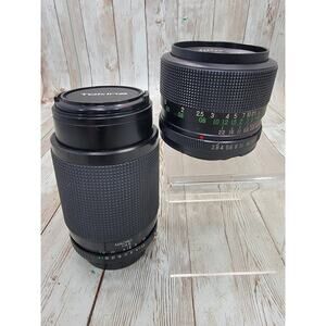 JC Penney Diamatic Lens 1:2.8 F=28mm #320385 - 52mm & Tokins 70-200mm 1:4.5-5.6